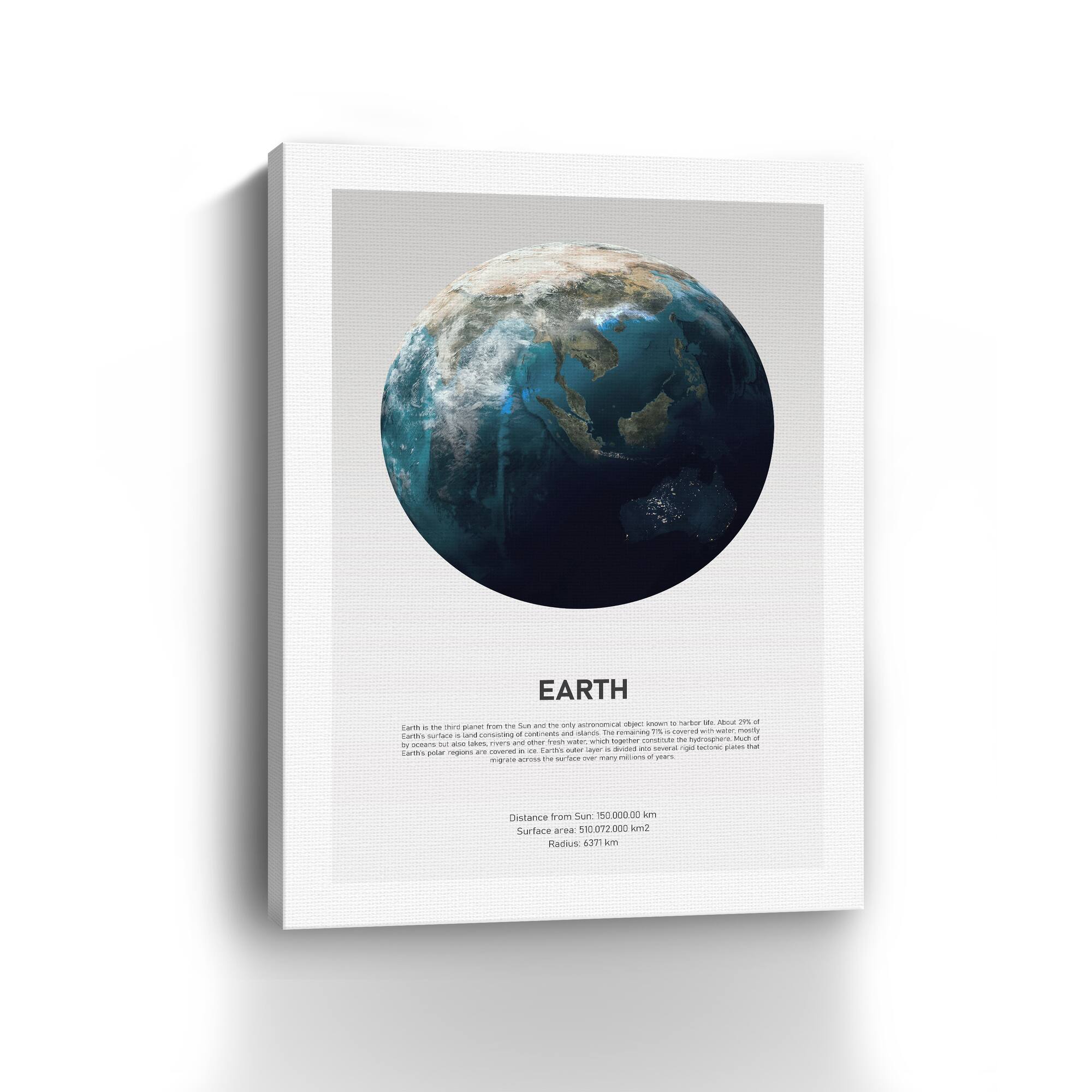 Earth Light Canvas Giclee